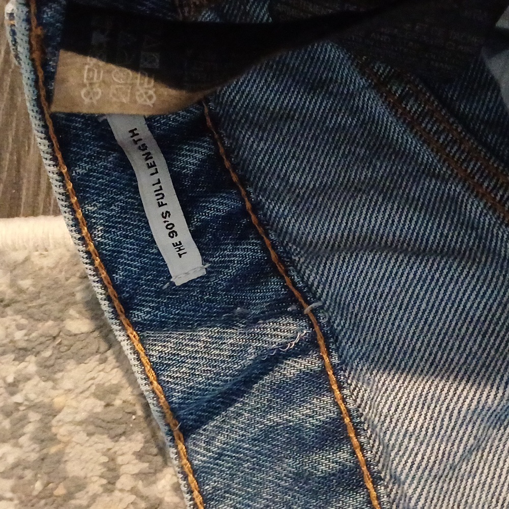 Zara High Rise Blue Jeans - Picture 4 of 12